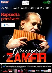 Gheorghe Zamfir sustine Rapsodia Primaverii la Sala Palatului